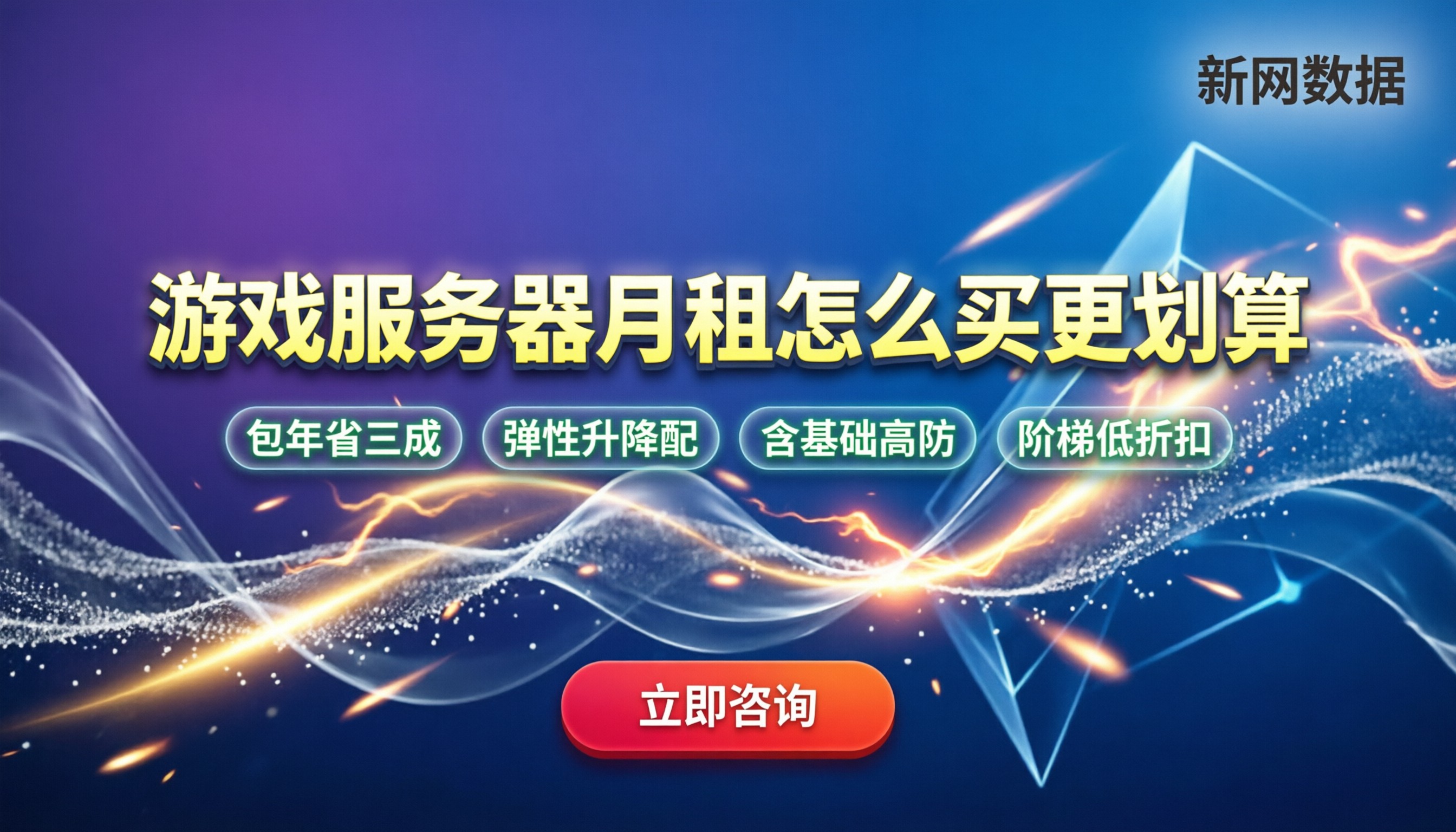 游戏服务器月租价格:按人数选配置,怎么买更划算