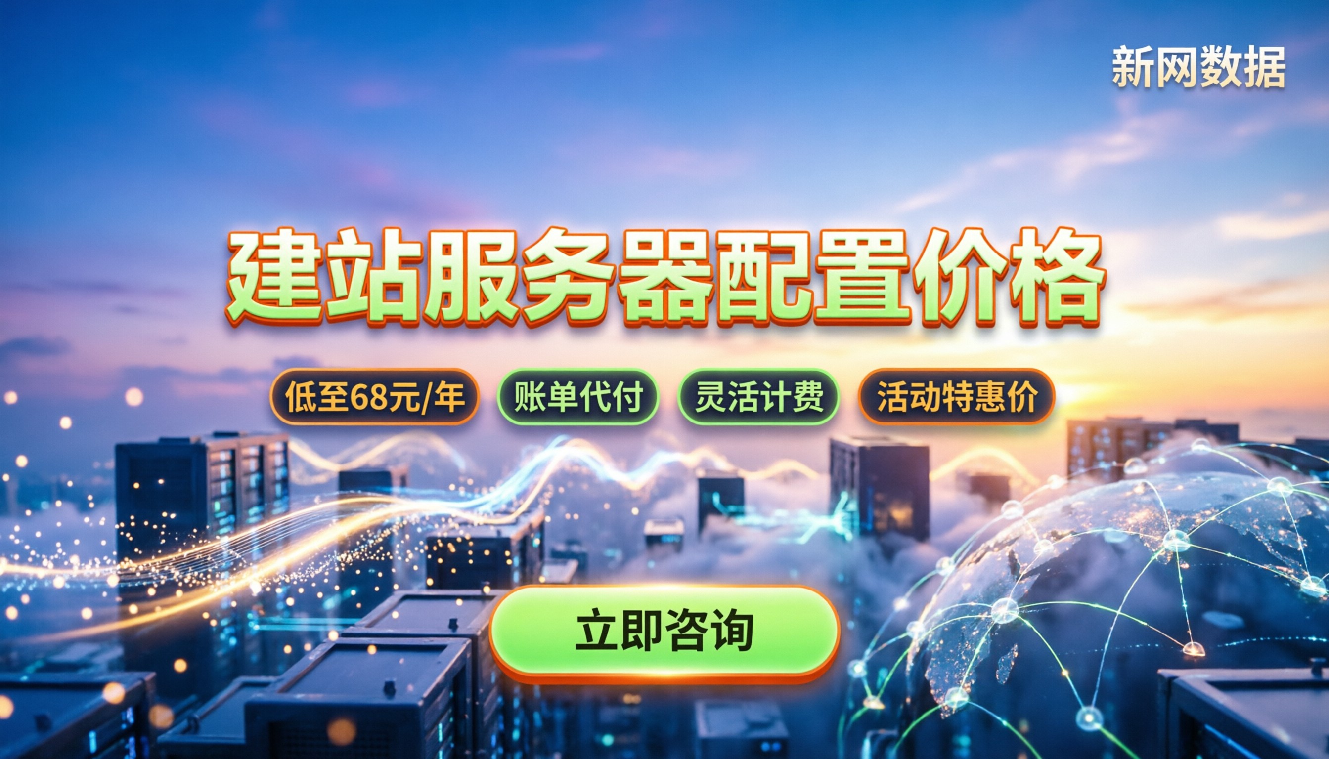 网站建站服务器配置价格:今年怎么买最划算