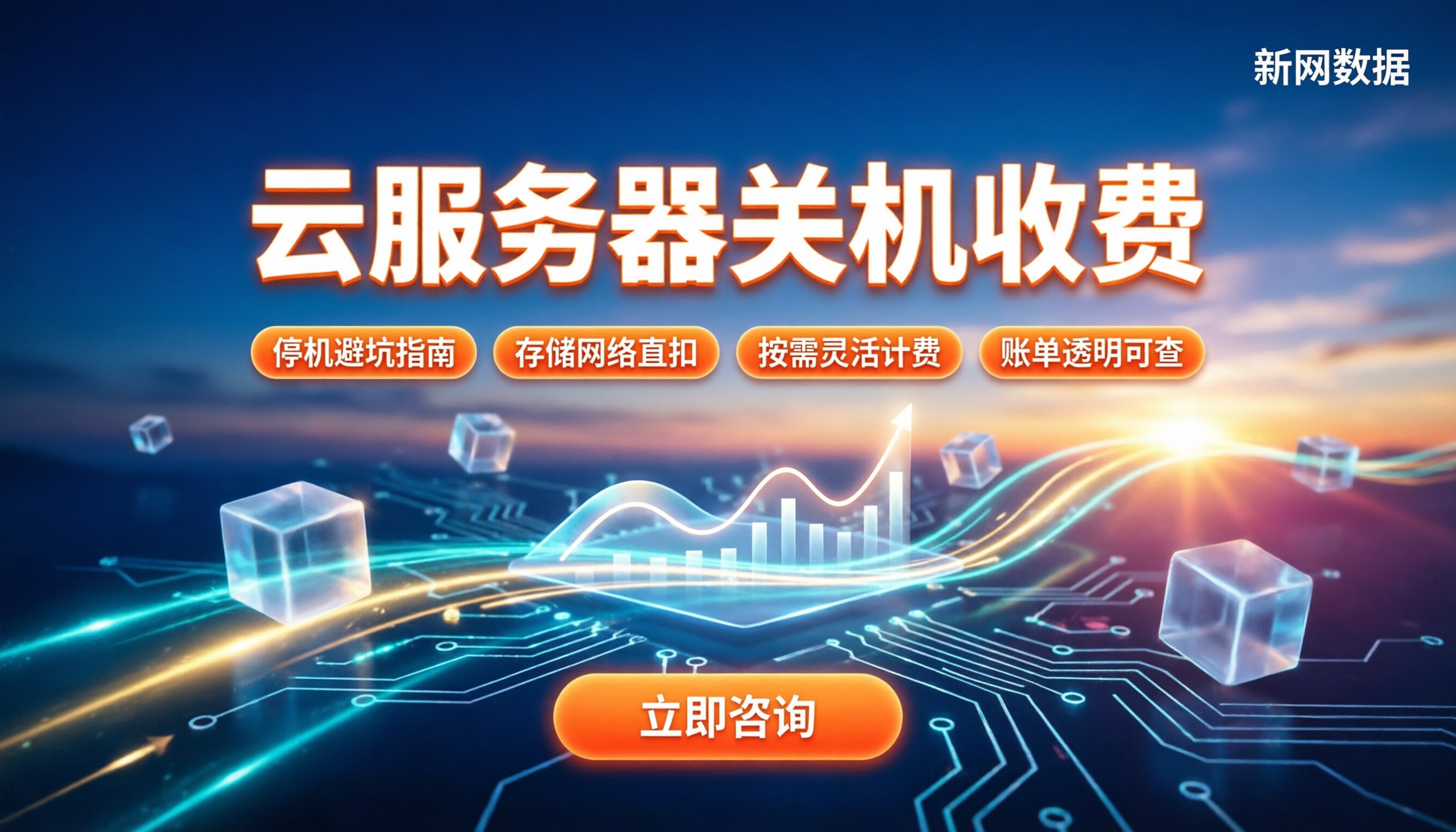 弹性云服务器关机收费：关机后到底还扣哪些钱？