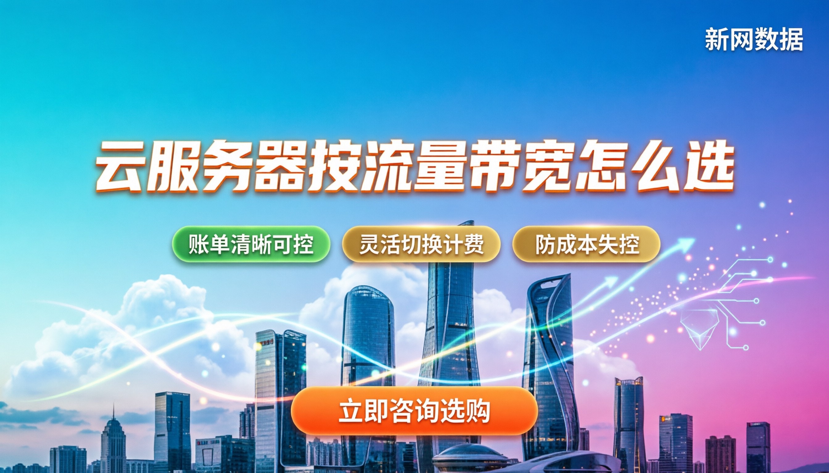 云服务器按流量还是按带宽划算:最新计费模式与避坑指南
