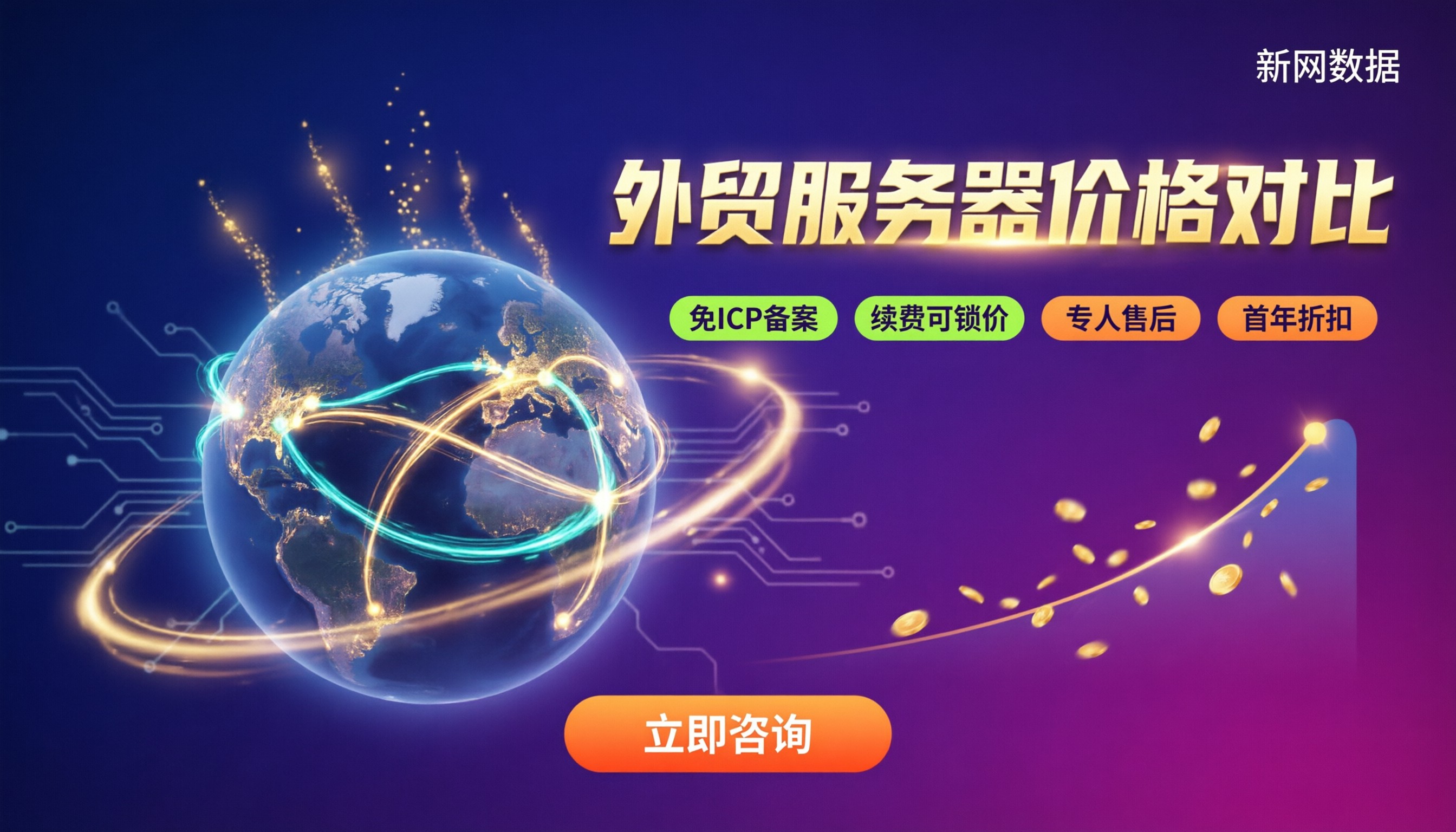 外贸服务器价格:今年多少钱?对比几家渠道