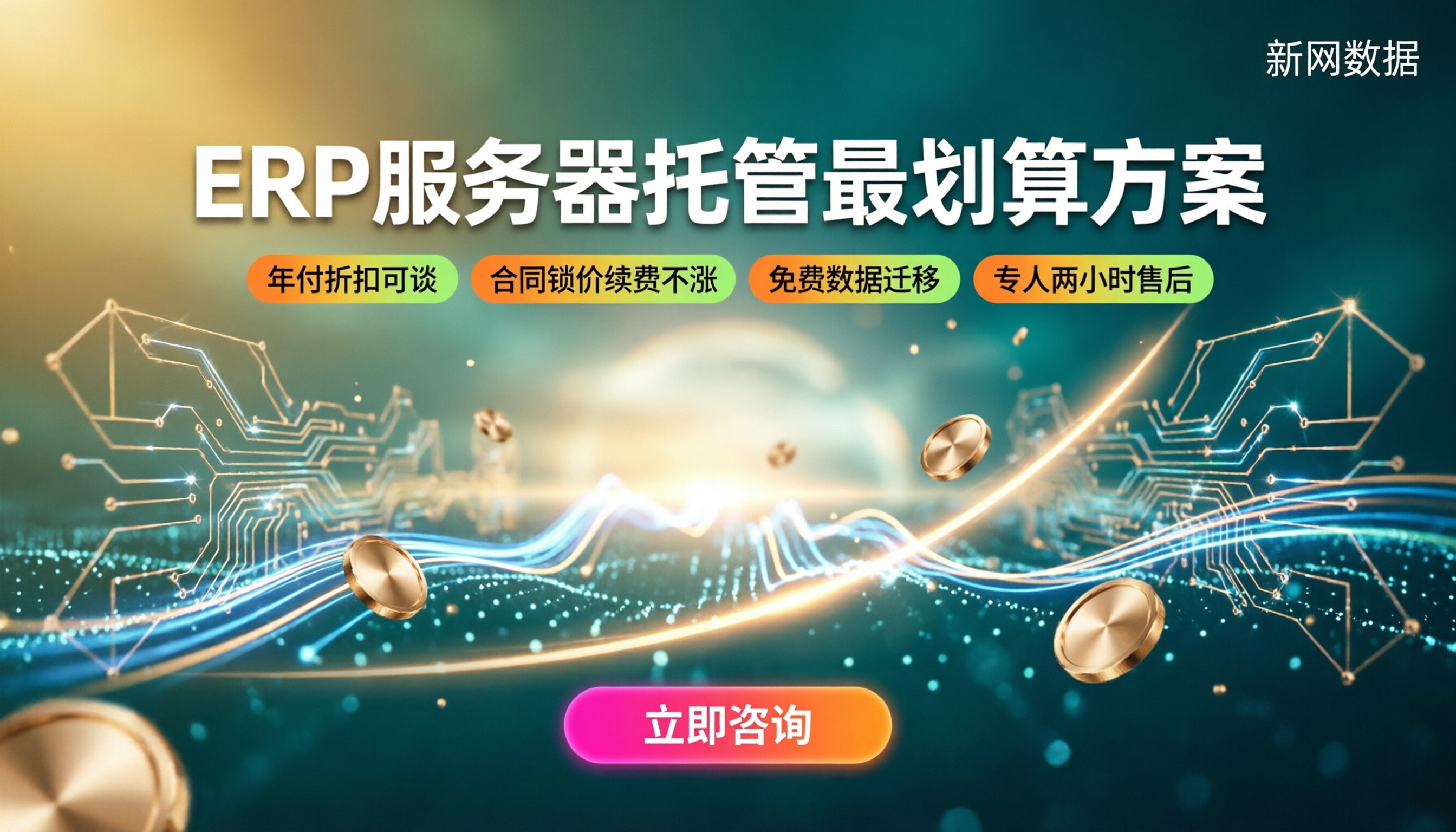 ERP系统服务器价格:云主机托管怎么选最划算