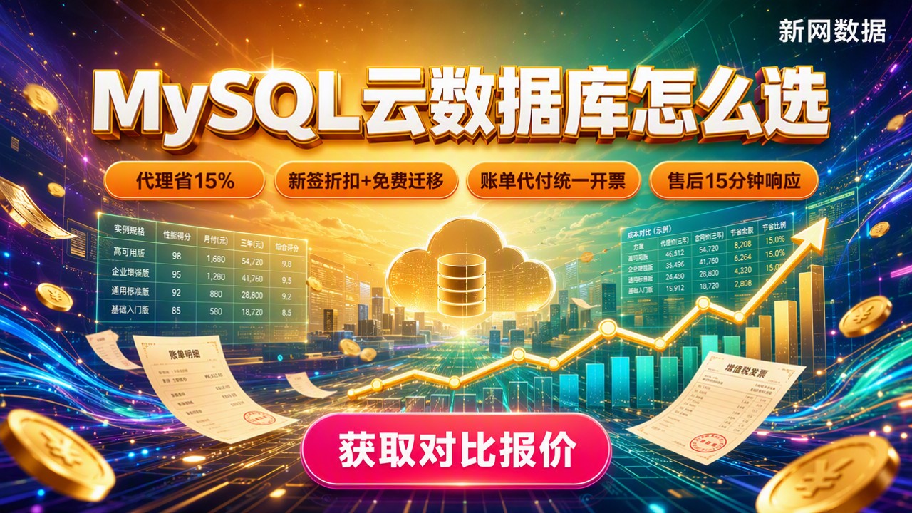 阿里云华为云MySQL云数据库收费标准对比：怎么选