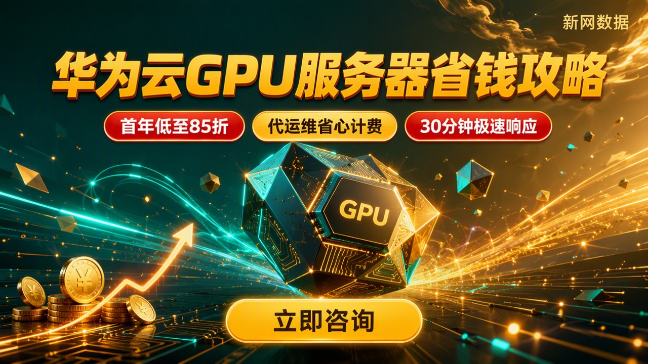 华为云gpu服务器收费:怎么选更省钱