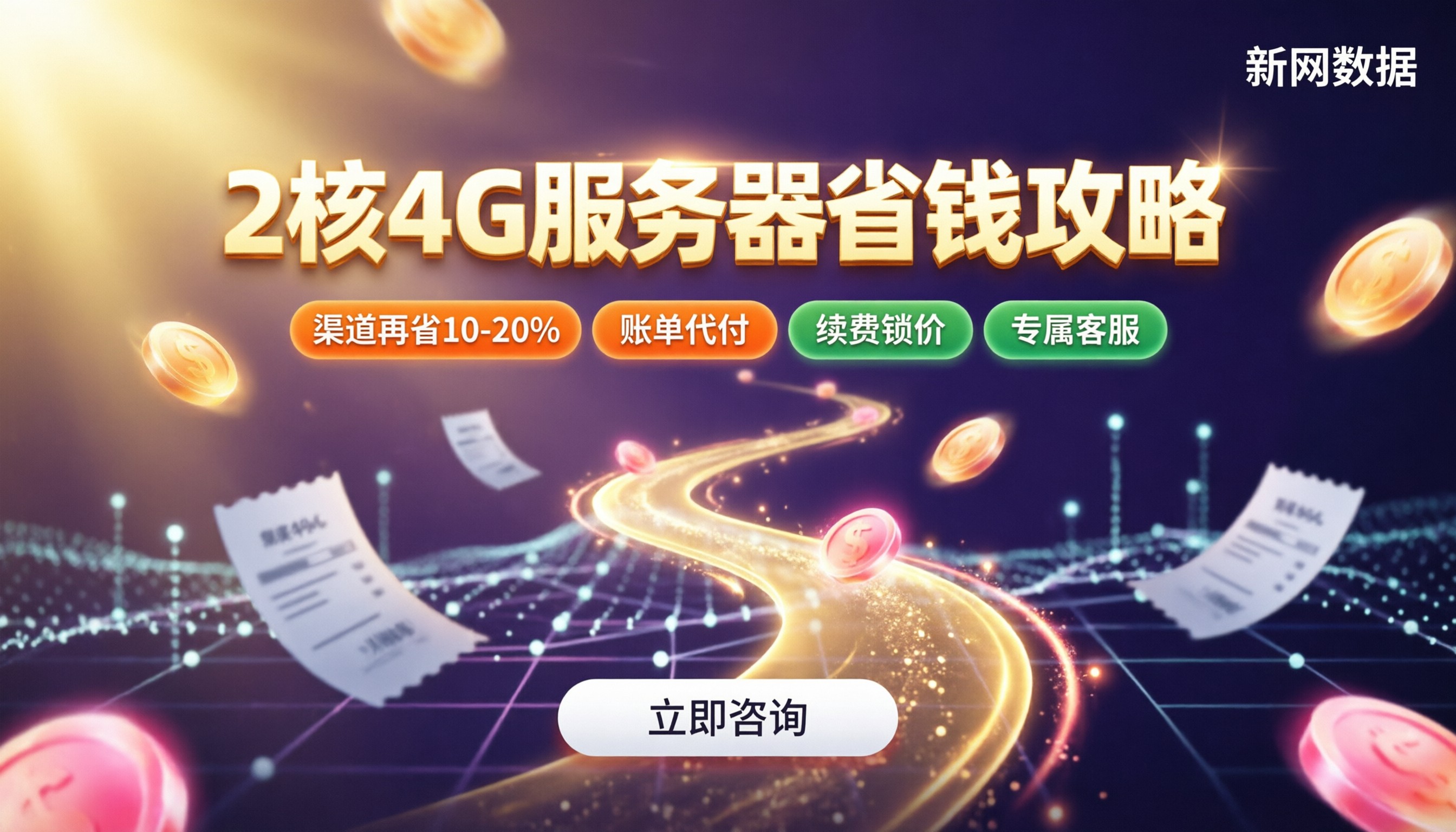 华为云腾讯云2核4G服务器：对比选择与省钱建议