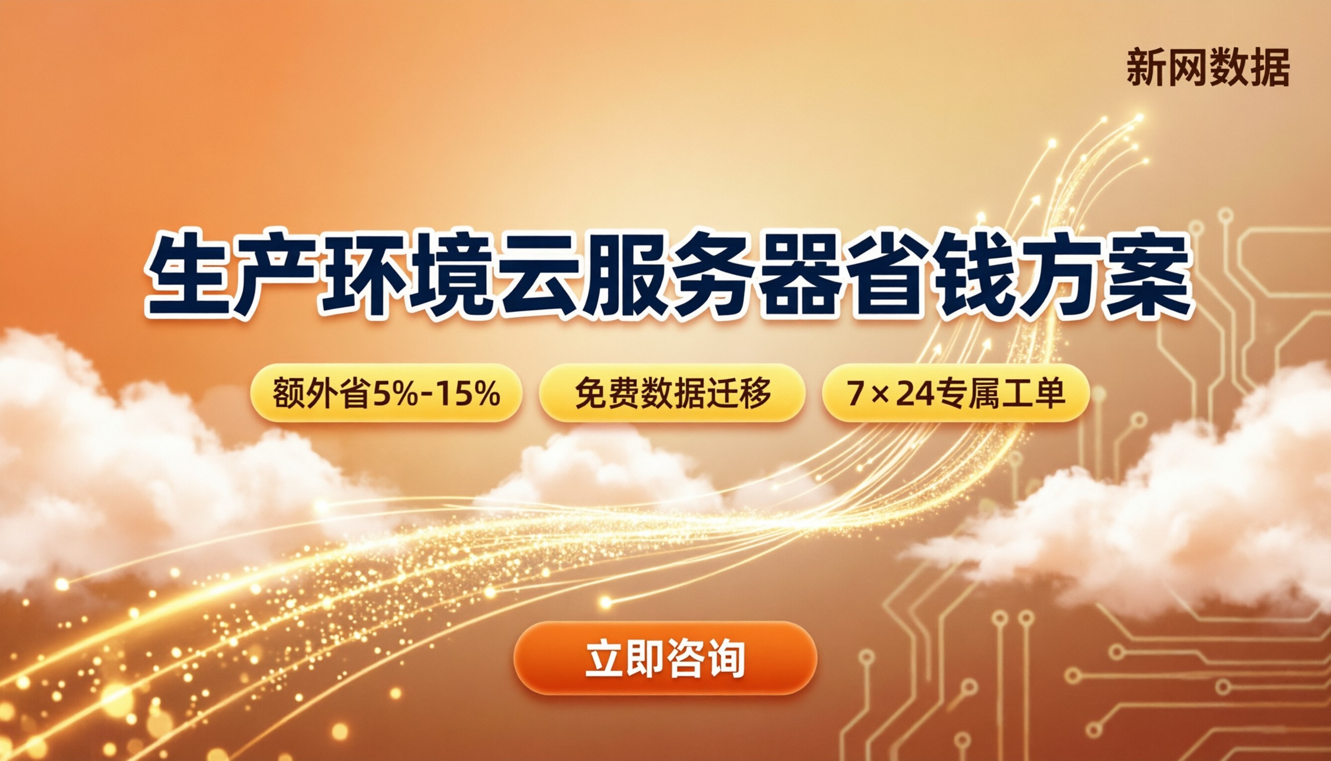 生产环境云服务器配置费用：方案怎么配更省？