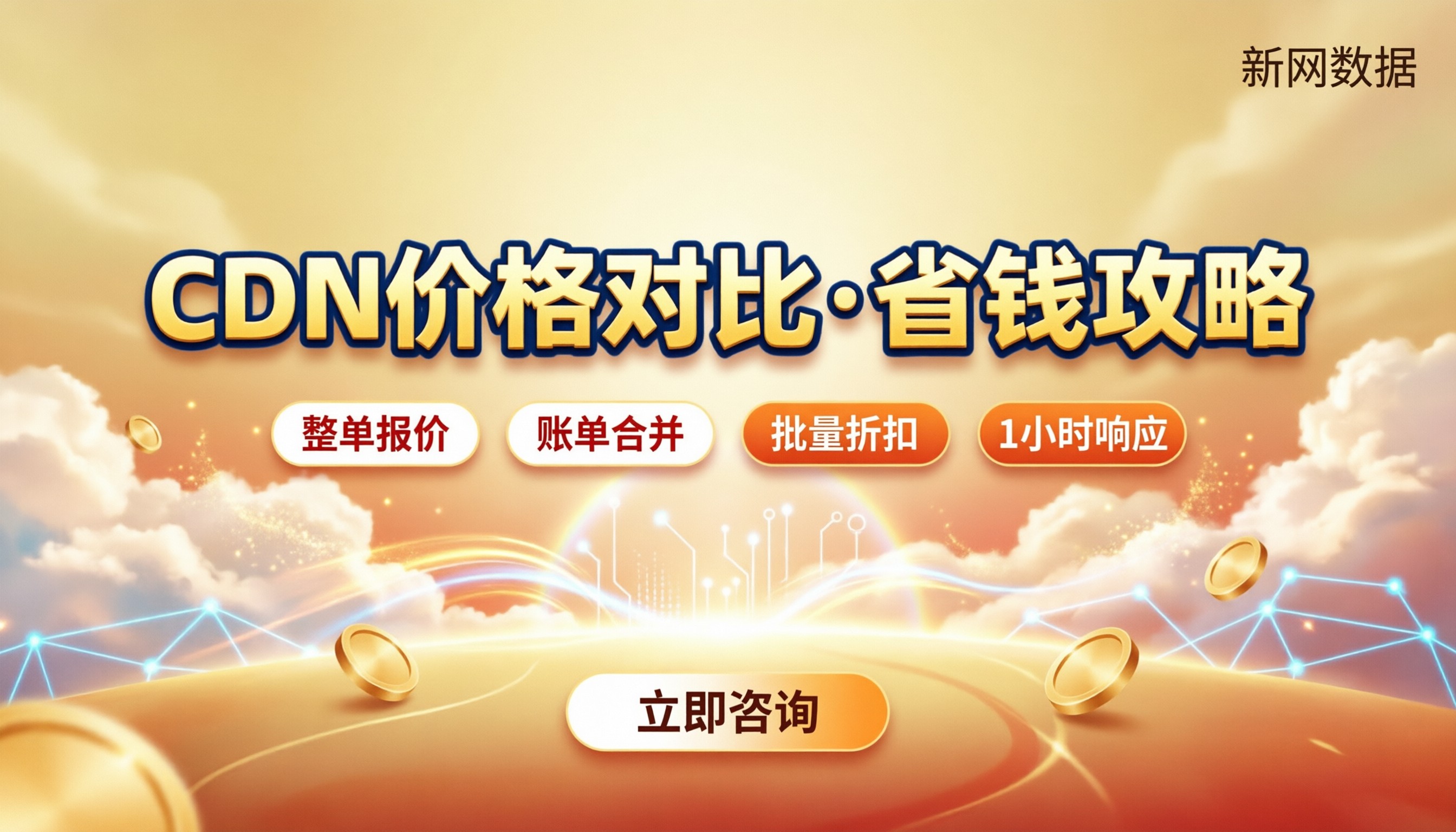 阿里云华为云CDN价格对比:怎么买更省钱?