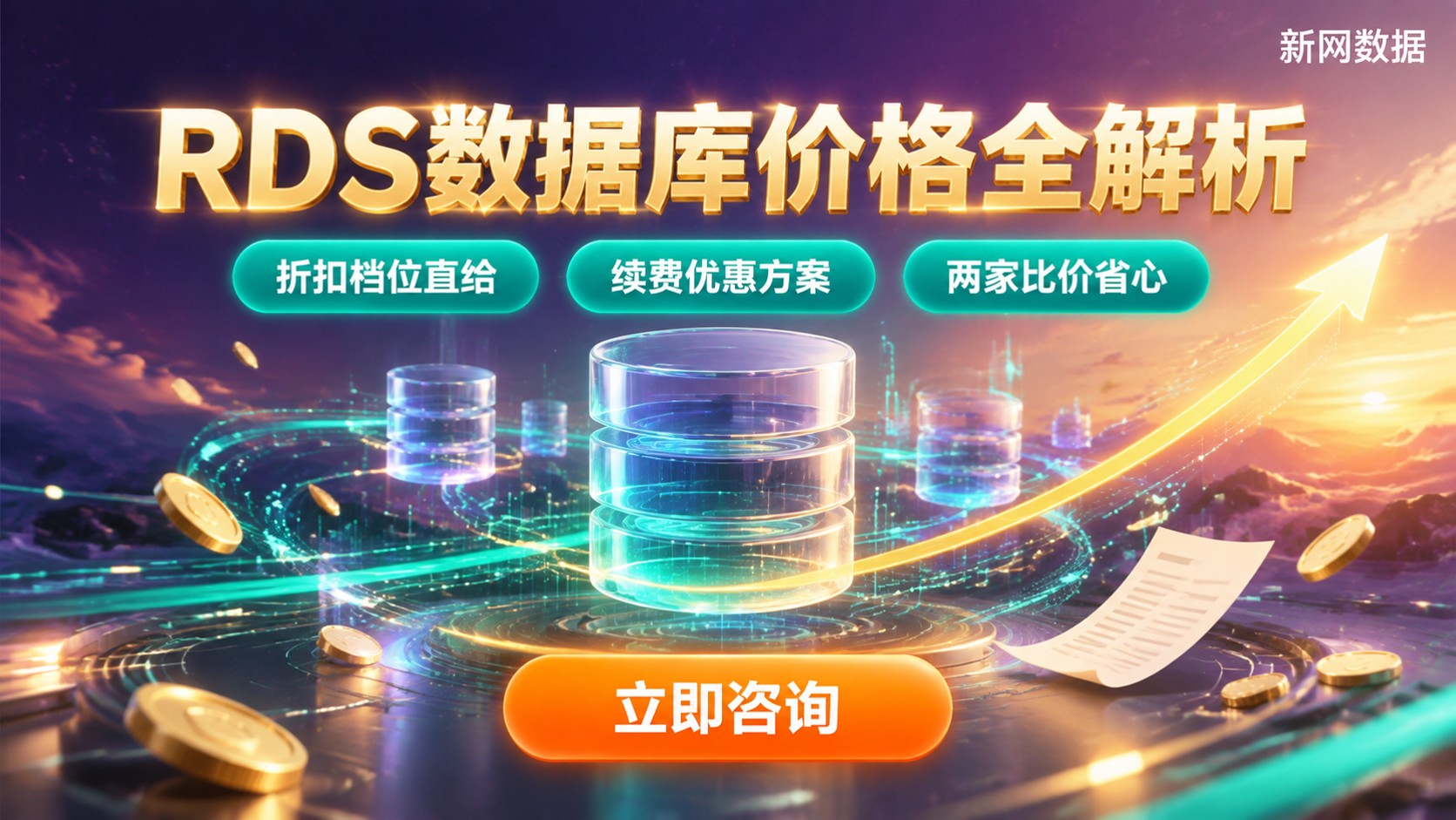 阿里云华为云RDS数据库价格：计费口径与续费参考
