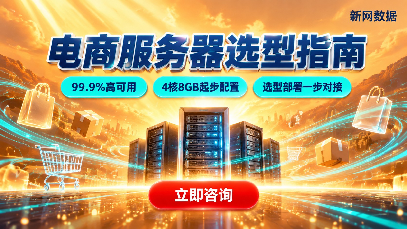 电商网站服务器对比：配置、带宽与选型建议
