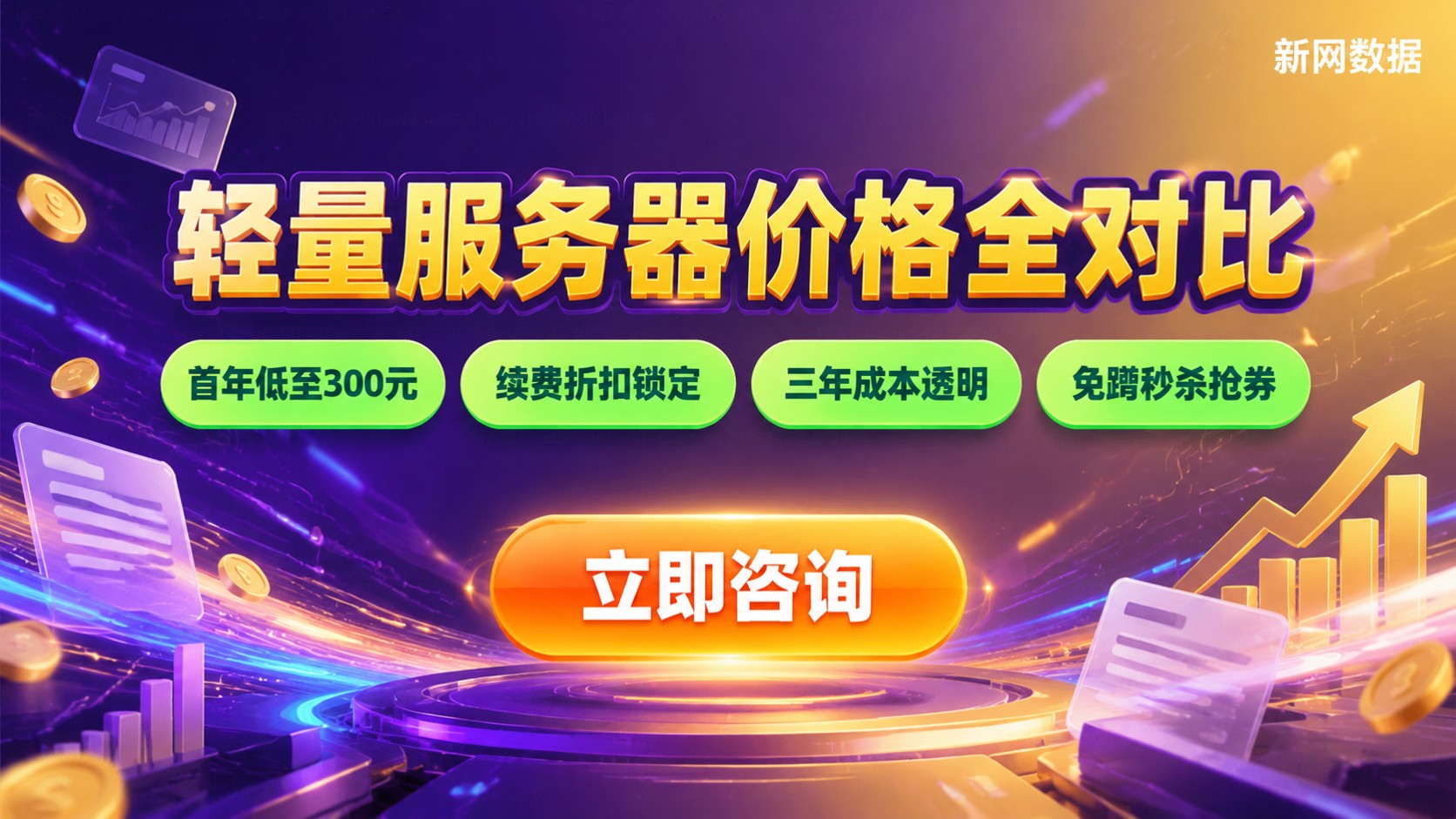 轻量应用服务器2核4G价格对比:配置与续费费用明细